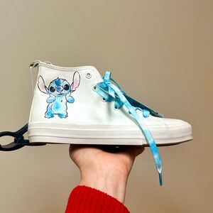 🌟HOST PICK!🌟 BNWT 💙 Disney x Primark Lilo & Stitch HIGH-TOP Sneakers